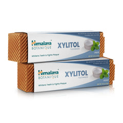 Himalaya Botanique Whitening Antiplaque Toothpaste with Xylitol packaging