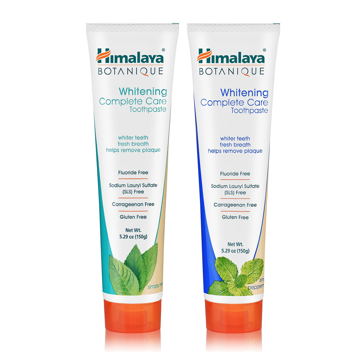 Himalaya Botanique Whitening Complete Care Toothpaste Pack of 2 – Mint & Peppermint, front view