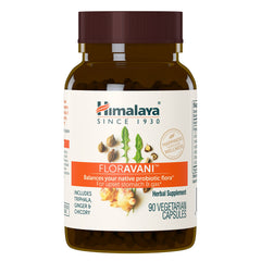 Himalaya FlorAvani bottle showing 271 mg per capsule