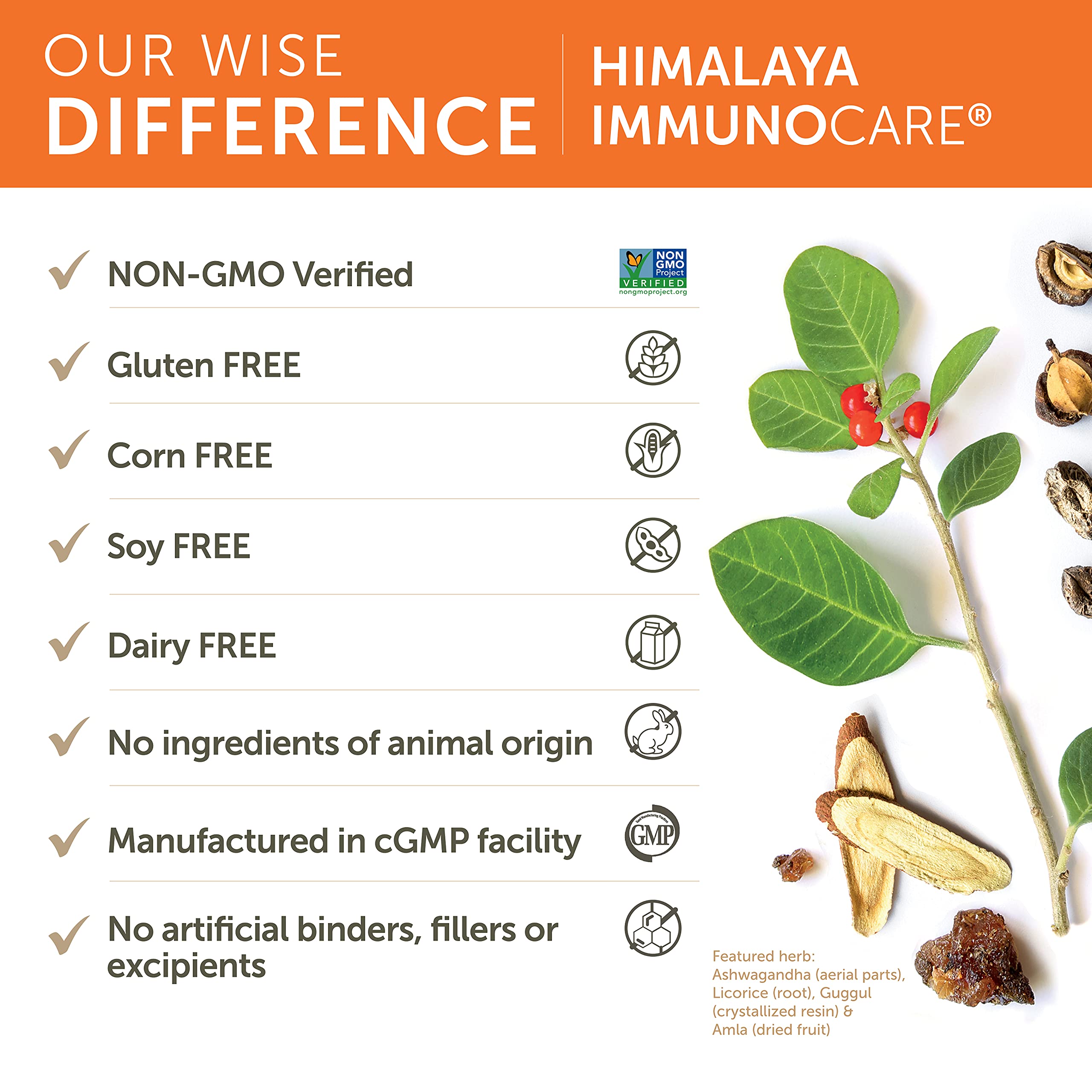 Himalaya ImmunoCare packaging-scene with Ayurvedic branding and natural imagery