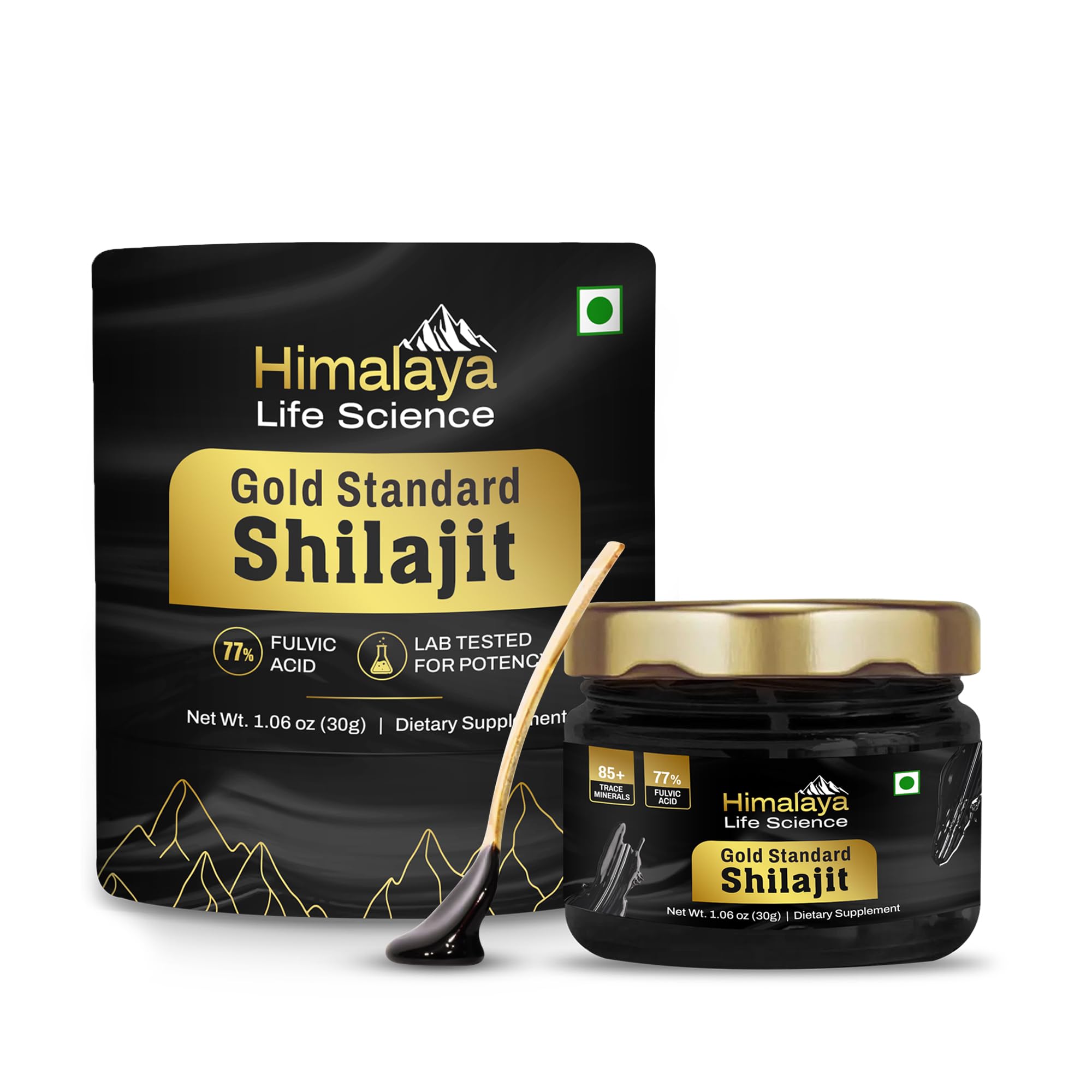Himalaya Life Science Pure Shilajit Resin 30g jar
