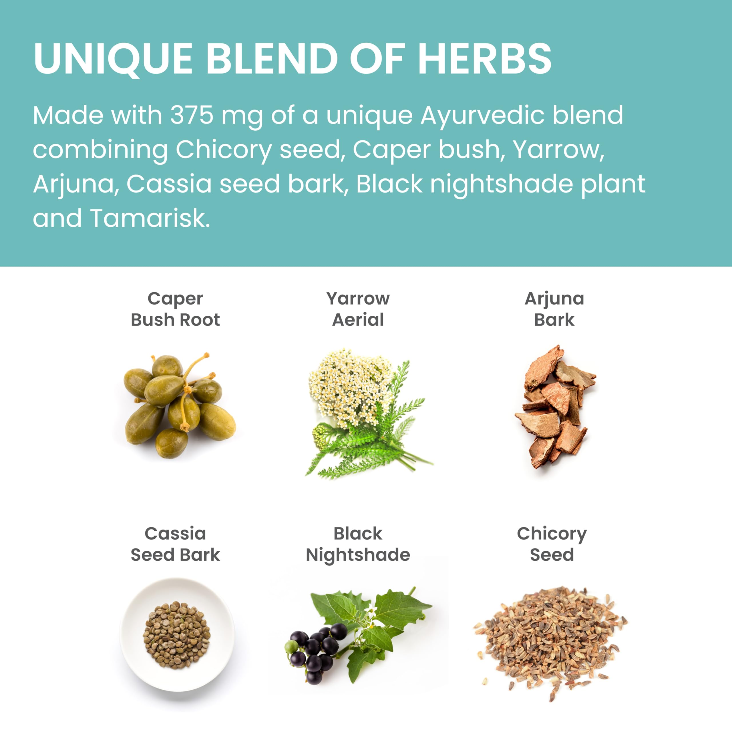 Vegan, non-GMO, gluten-free LiverCare formula visuals