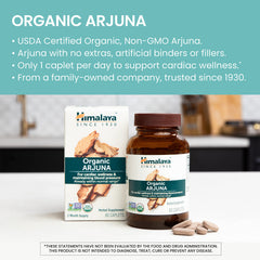 Arjuna capsules inside the bottle