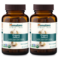 Himalaya Organic Garlic bottle with 60 caplets