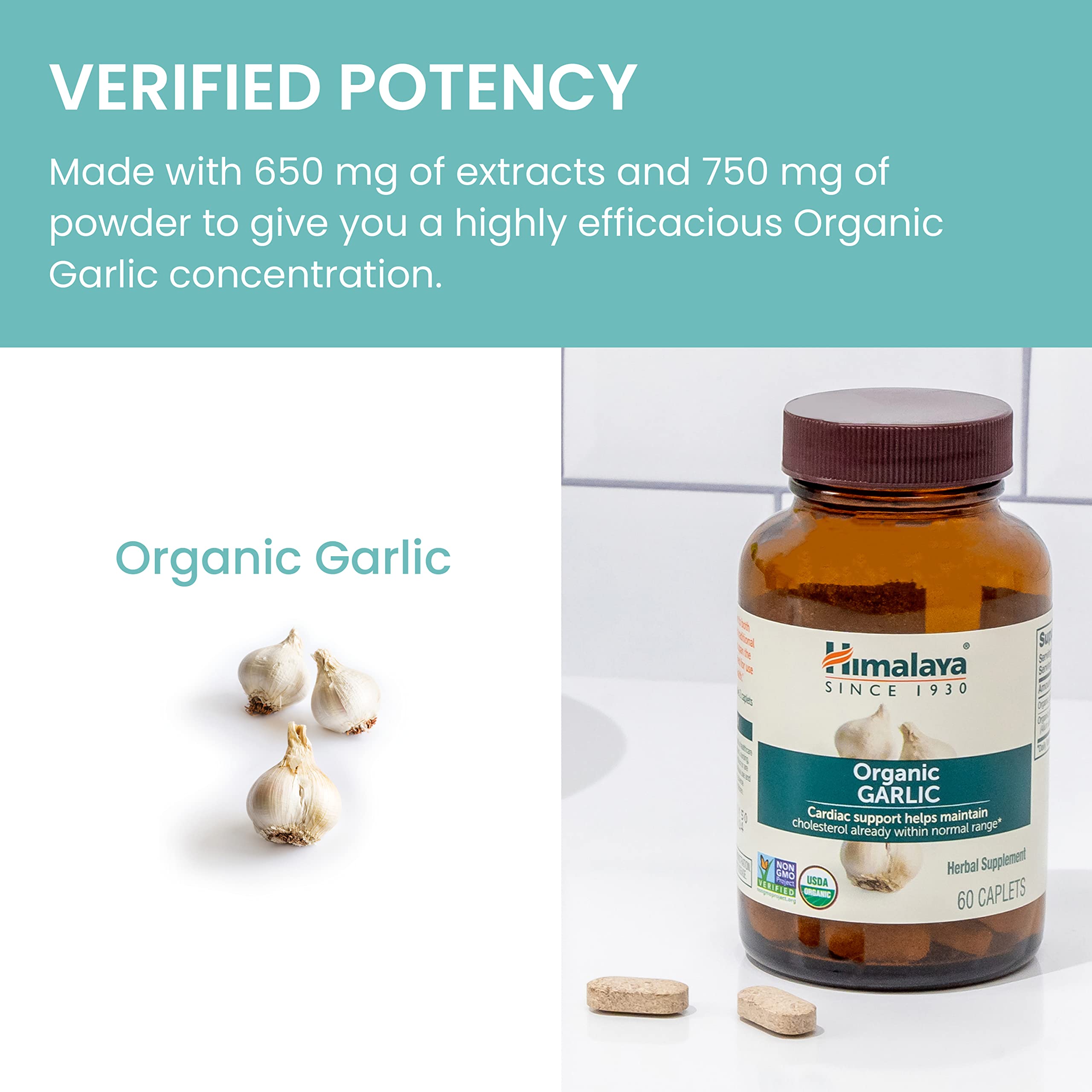 Front label highlighting 1400 mg per serving