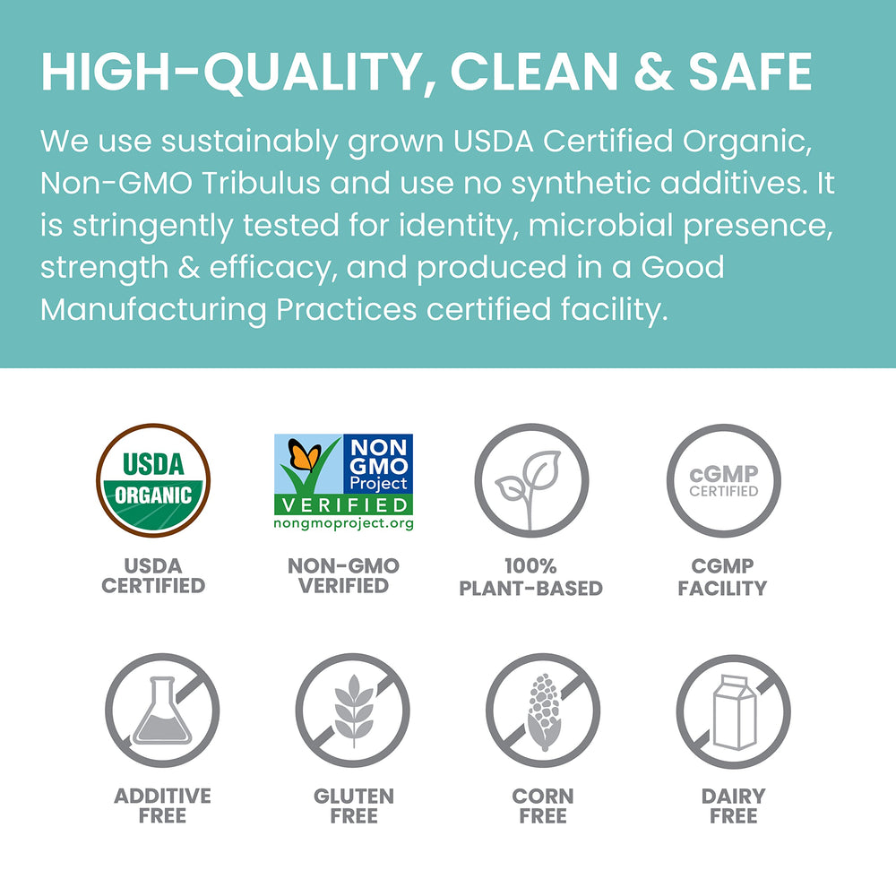 Active man taking Himalaya Tribulus supplement