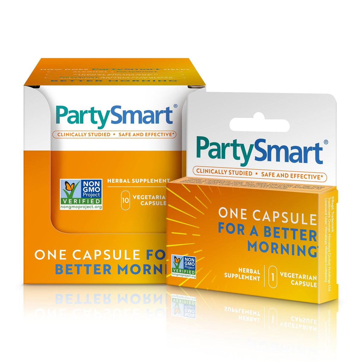 Himalaya PartySmart 10-capsule label