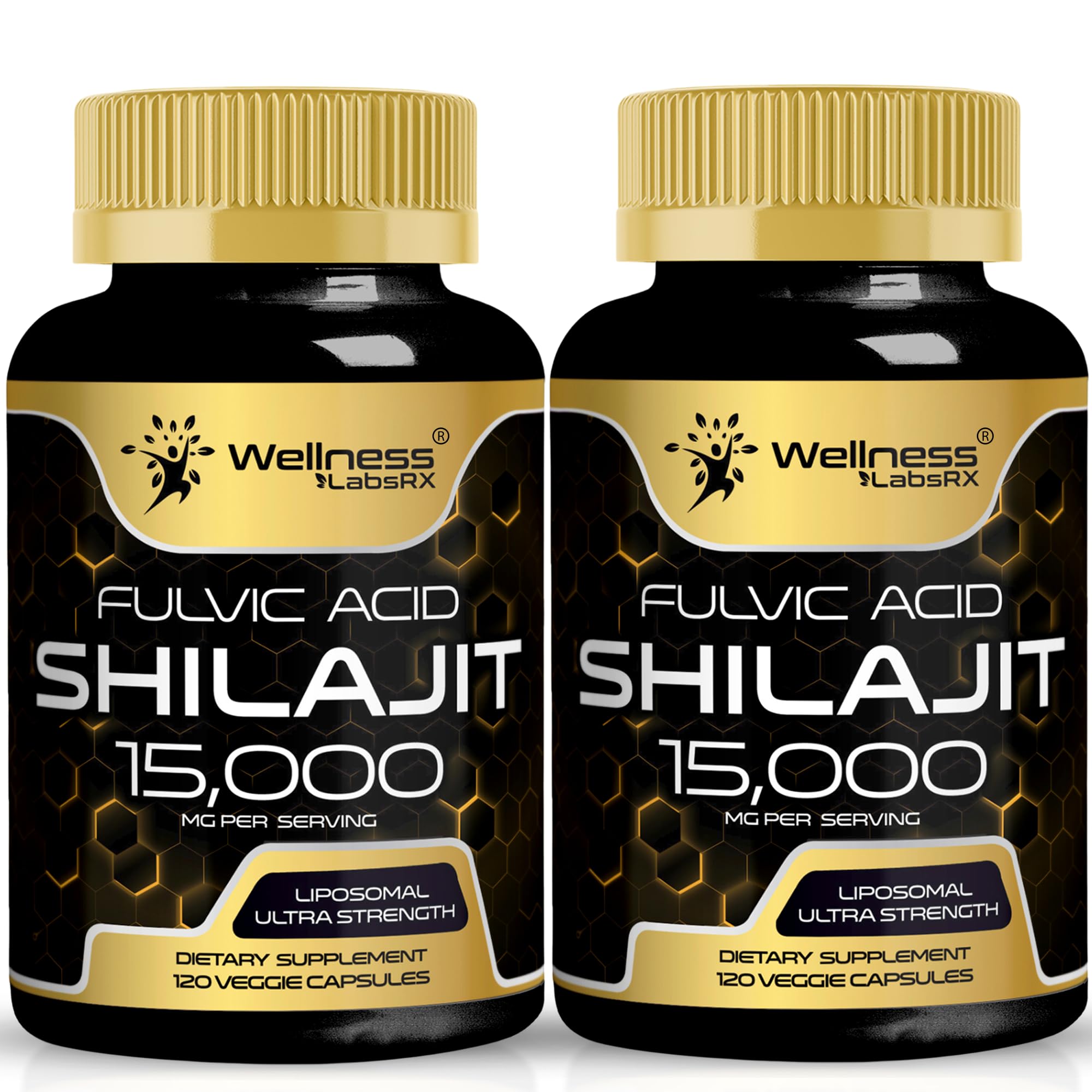 Himalayan Shilajit 1500mg capsules for men and women – pack 2