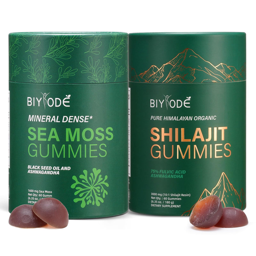 Bundle product image – Himalayan Shilajit & Sea Moss Gummies