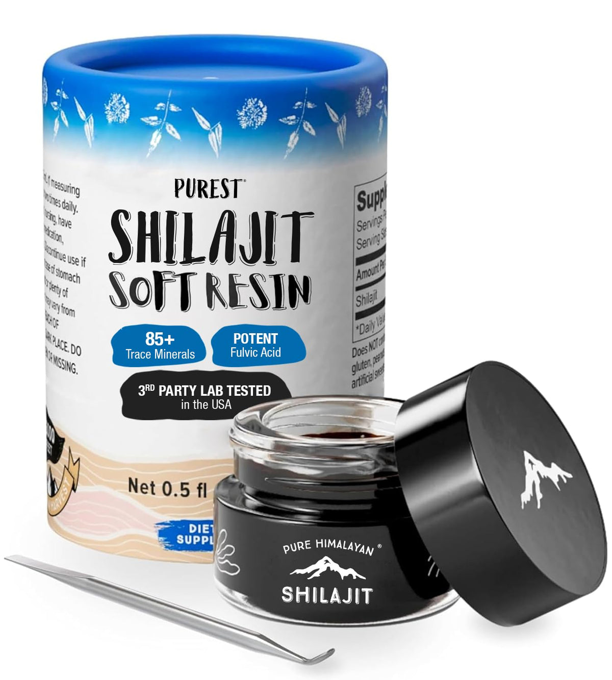 Pure Himalayan Shilajit soft resin 15ml bottle
