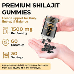 Himalayan Shilajit sourced at high altitude