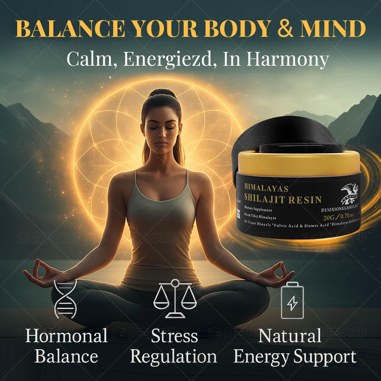 Traditional slow-crafted purification of Shilajit resin