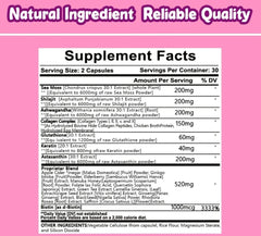 Collagen and Biotin component of the formula