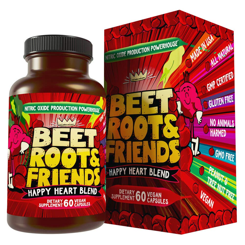 Hippie Farms Beet Root Capsules bottle close-up