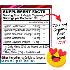 Beet Root Capsules array showing capsules