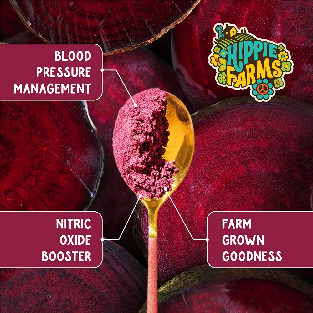 Packaging for Hippie Farms Beet Root Capsules