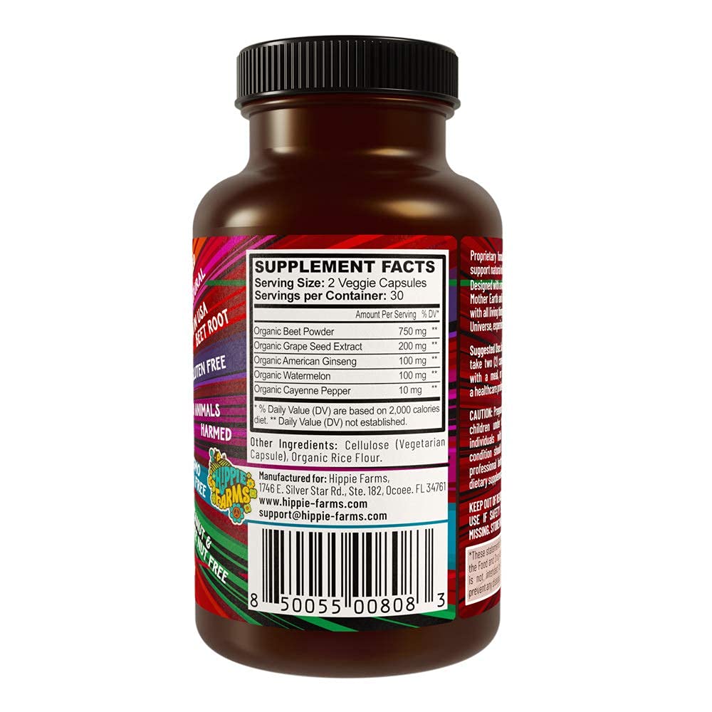 Doctor-formulated blend icon on label