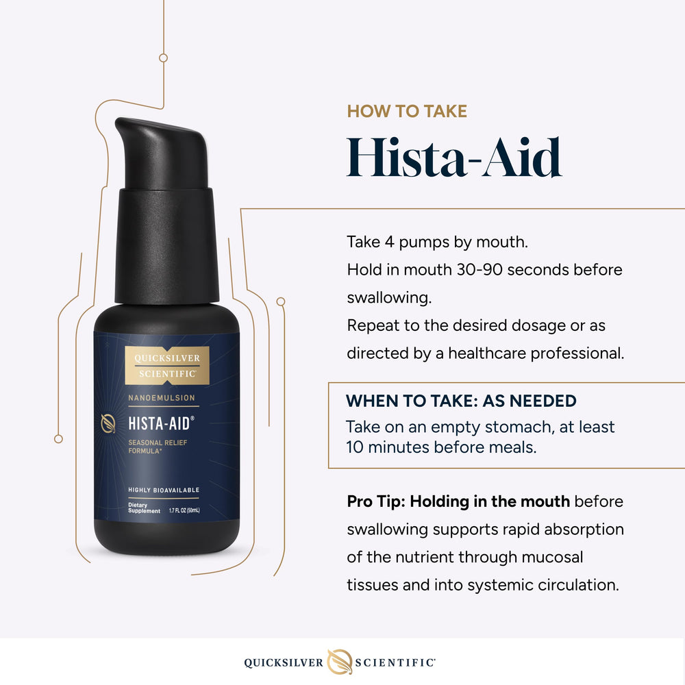 Vegan, soy-free Hista-Aid manufactured in a cGMP facility