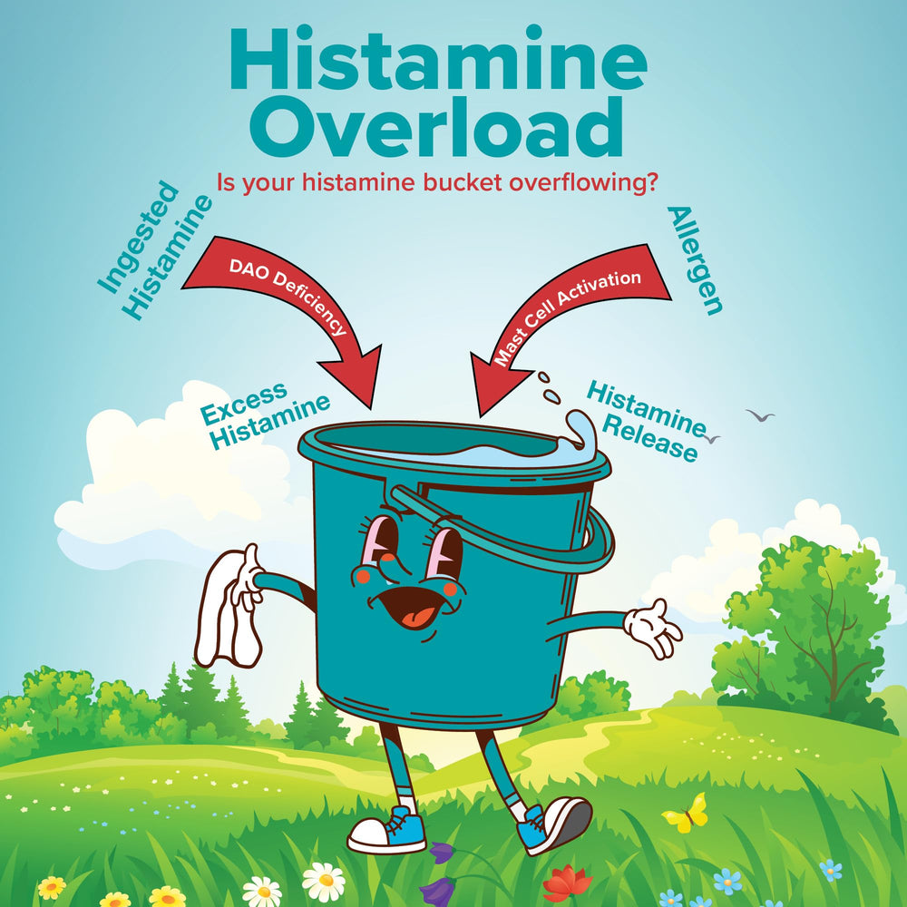Front packaging of Histamine Complete highlighting seasonal histamine support