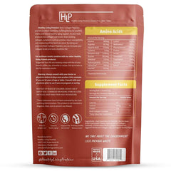 Vanilla Multi Collagen Hydrolyzed powder being scooped