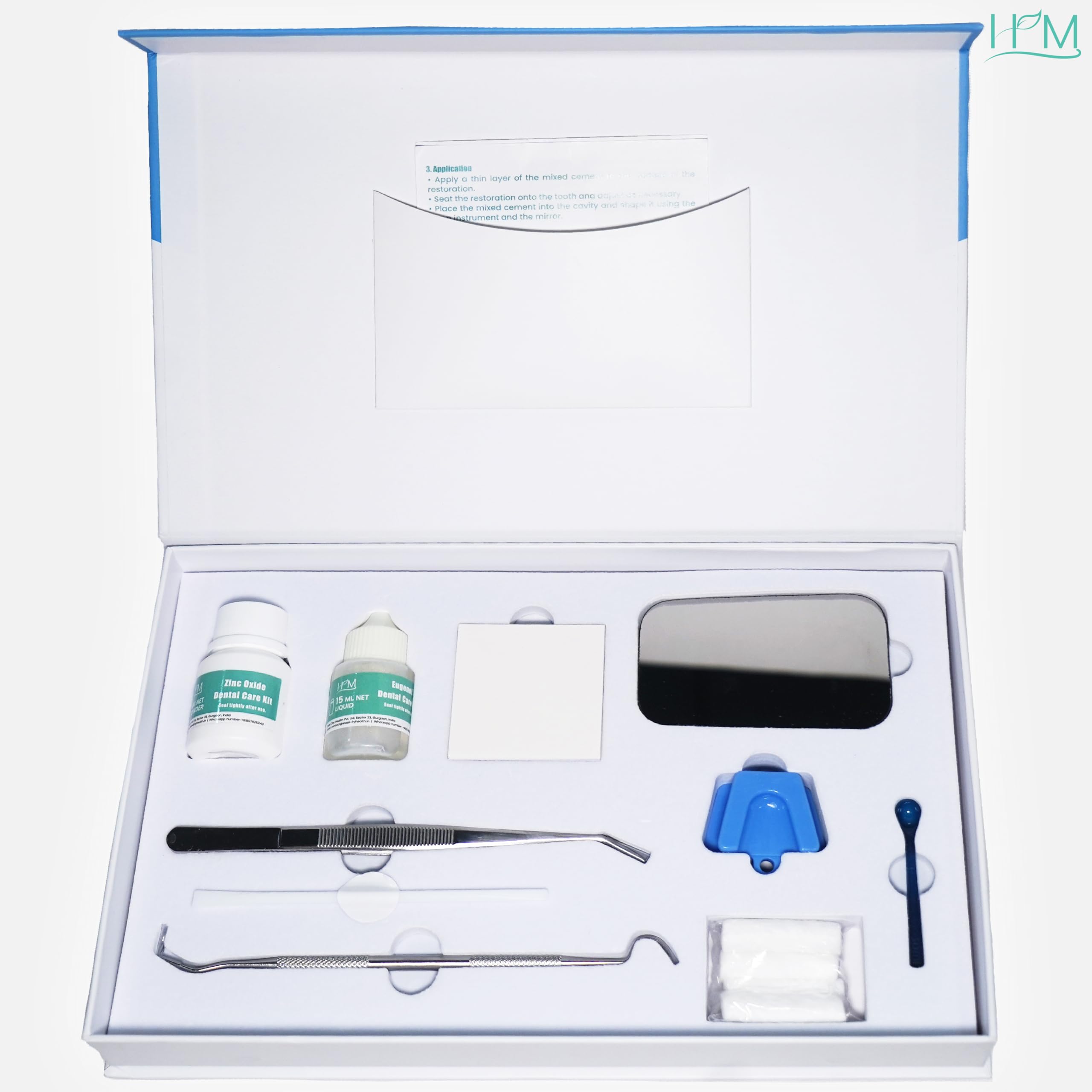 Zinc oxide Eugenol powder and liquid components
