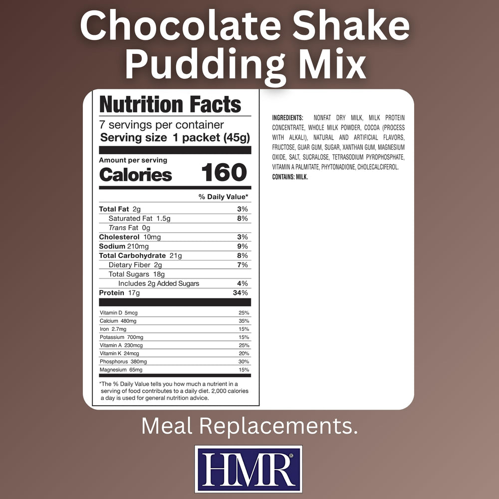 HMR 800 Shake Chocolate finished glass with frothy, inviting shake.