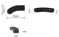 HNP132 Black Nose Pads – side view
