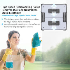 Replacement microfiber cleaning cloth for HOBOT S7 Pro window robot