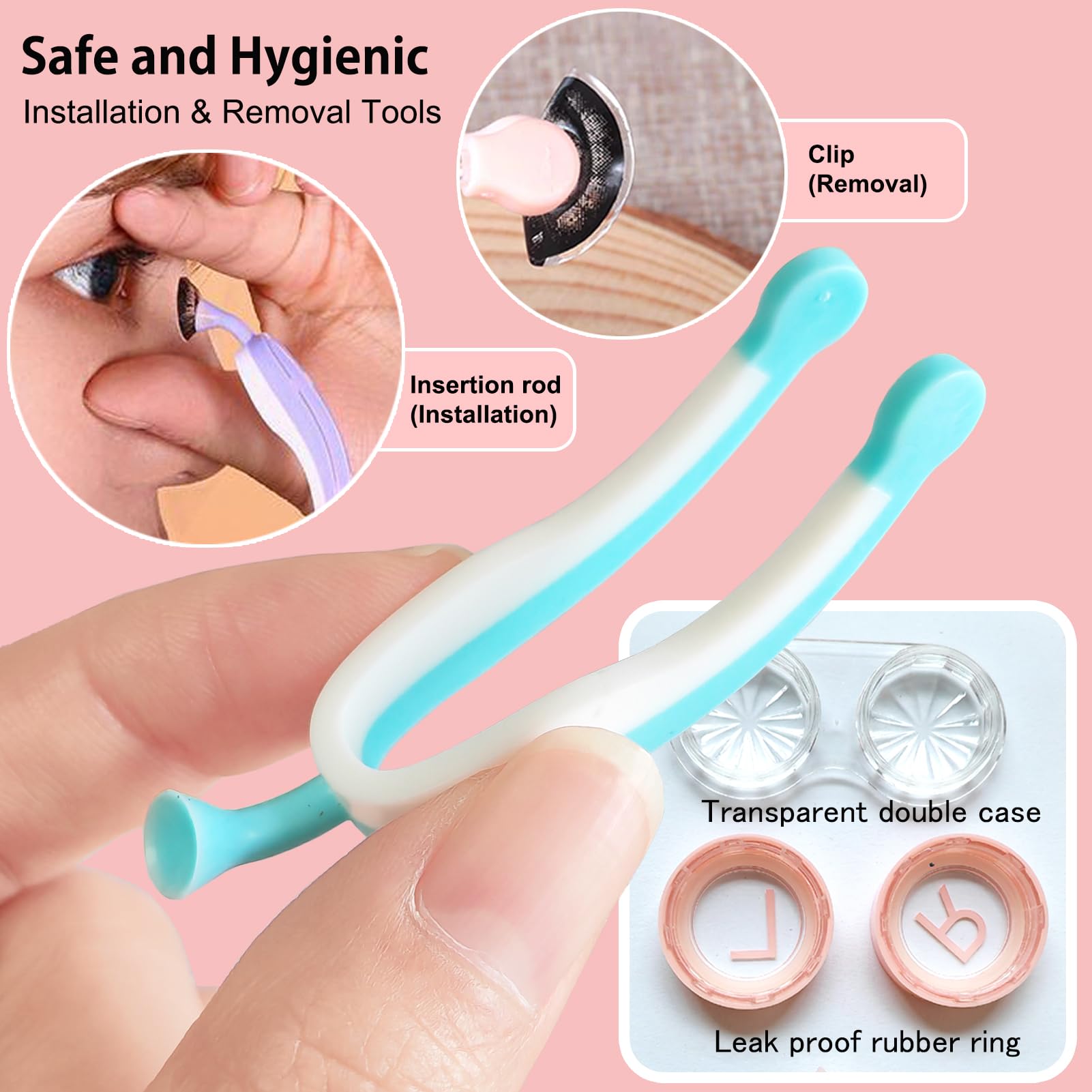Hodyludy safe and sanitary contact lens tools