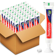 HOFASON bulk travel toothpaste 50-tube pack