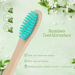 Eco-friendly natural bamboo toothbrush