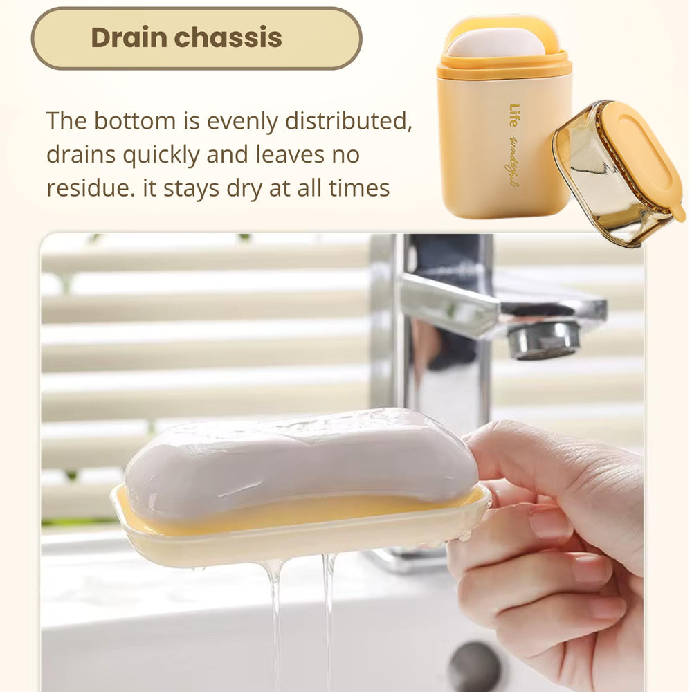 Compact portable toiletry kit in lightweight design