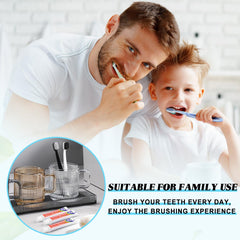 Mini toothpaste tubes 0.8 x 3.5 inches and 10 g each