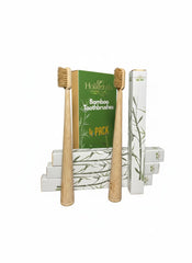 Holidentix manual toothbrush with bamboo handle
