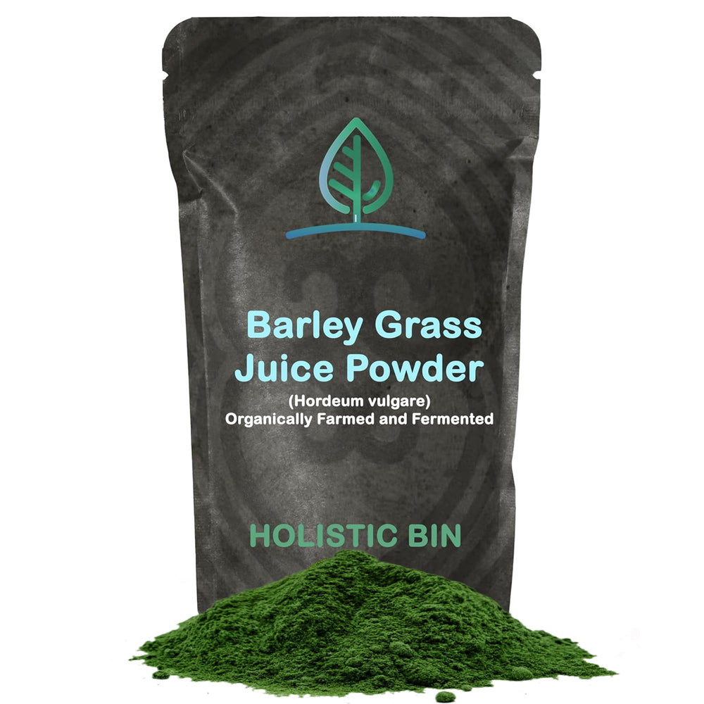 Holistic Bin Barley Grass Juice Powder 50g packaging