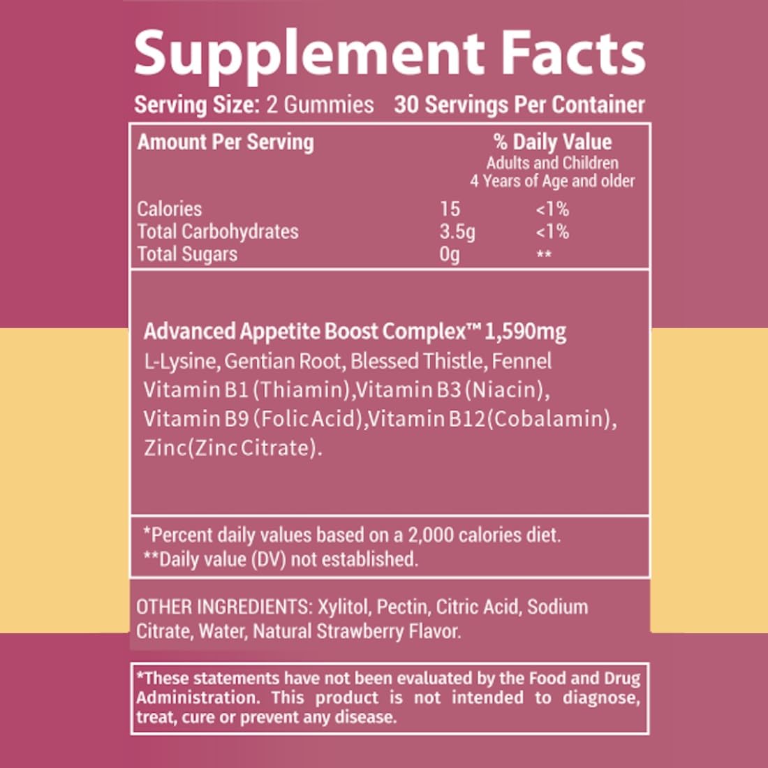 60-count bottle packaging and seal