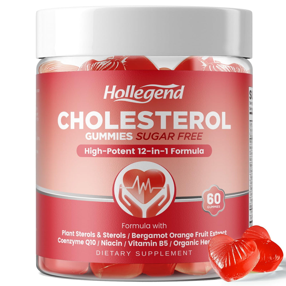 HOLLEGEND 12-In-1 cholesterol gummies hero image