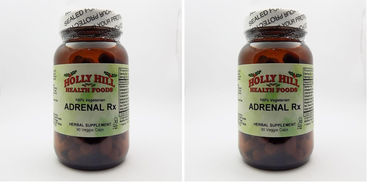 Holly Hill Health Foods Adrenal Rx 2-pack with 90 vegetarian capsules