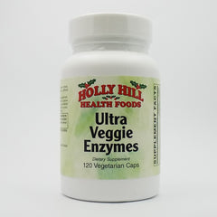 Holly Hill Health Foods Ultra Veggie Enzymes bottle front view
