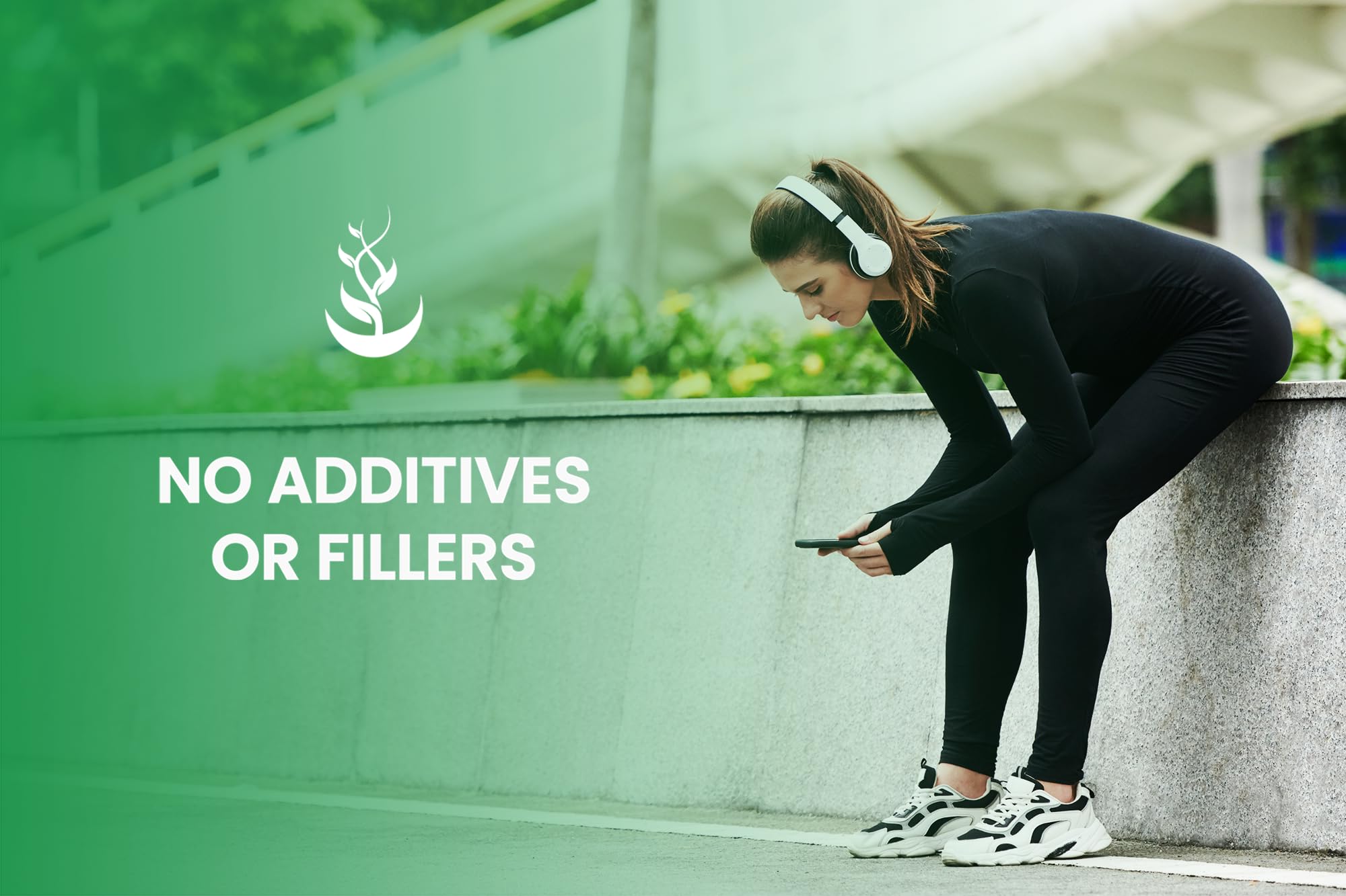 Lab verified seal on Holy Basil capsules