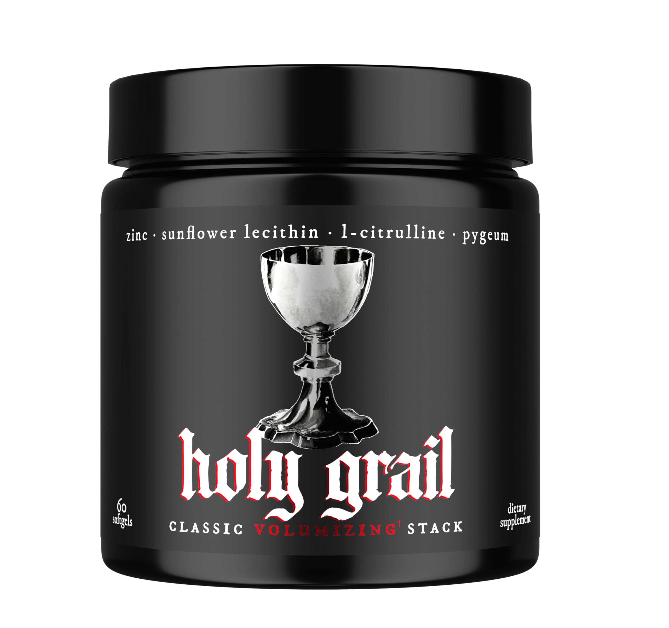 Holy Grail Classic Semen Volume Booster Stack softgel bottle