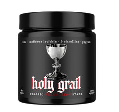 Holy Grail Semen Volume Booster Stack bottle and capsules