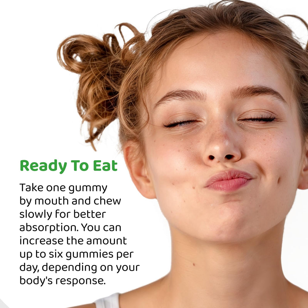 HOLYMARY Yerba Mate Gummies plated to show vegan, gluten-free daily energy option
