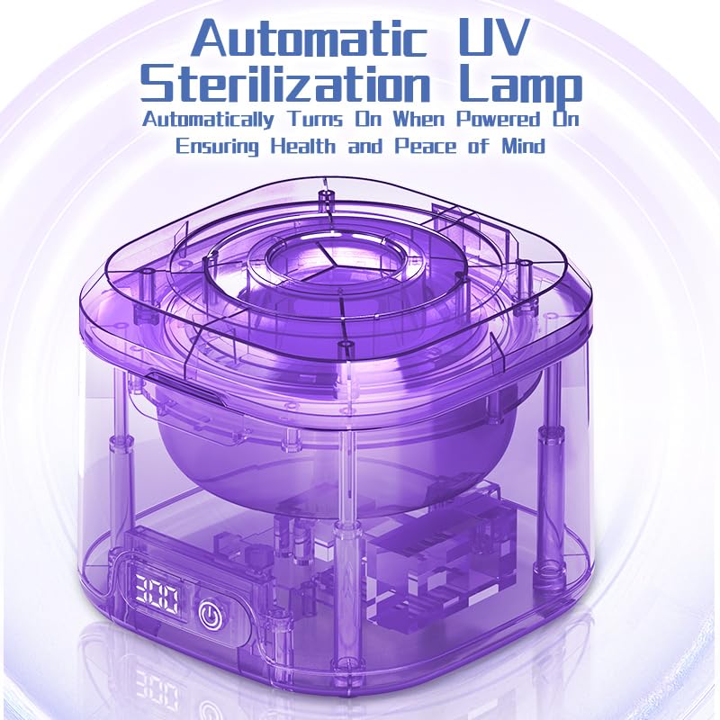 Digital timer display on HomeBeyond Ultrasonic Cleaner
