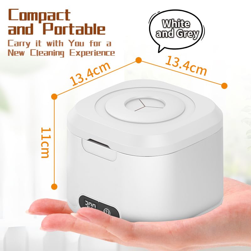 Quiet operation of HomeBeyond Ultrasonic Cleaner under 45dB