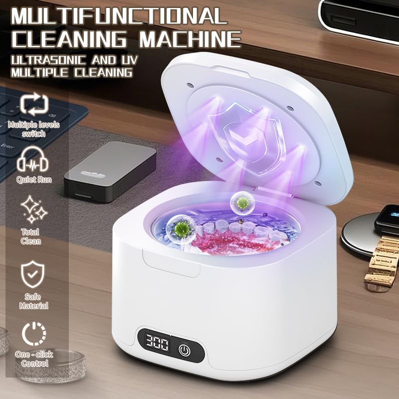 Interior tank of HomeBeyond Ultrasonic Retainer Cleaner