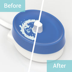 Green silicone clean cover for Oral-B charger base by Homm Labs