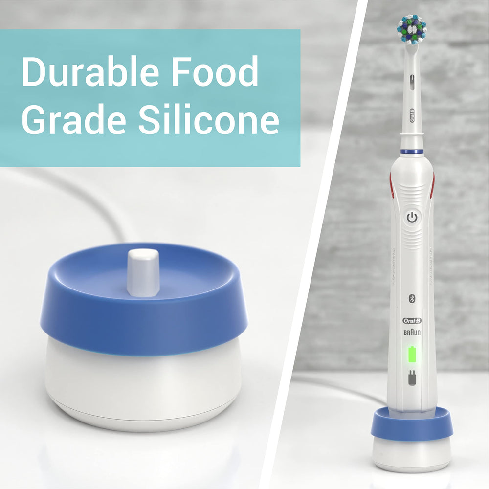 Color-coded silicone clean cover for family toothbrush identification