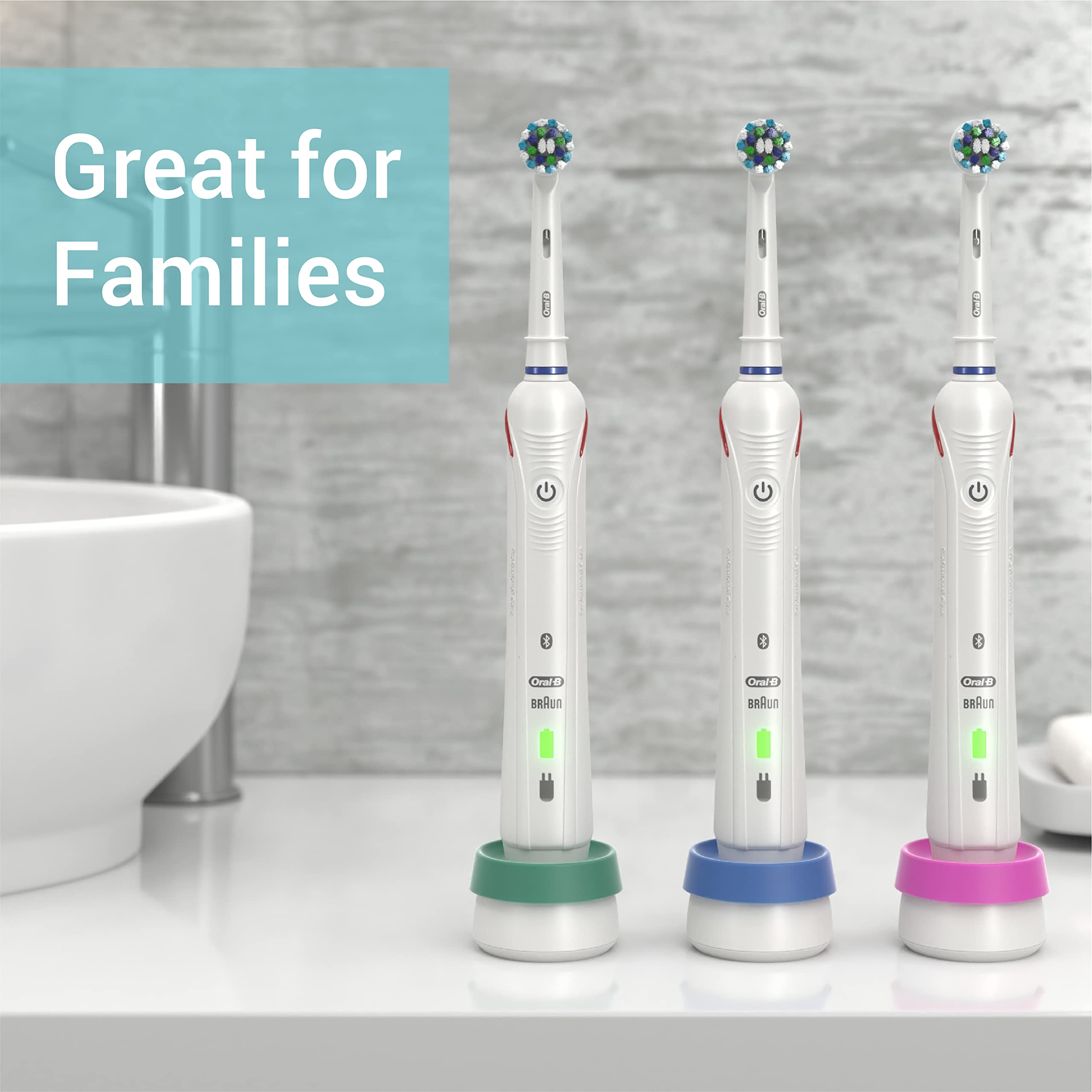 Durable silicone clean cover designed for Oral-B charging bases