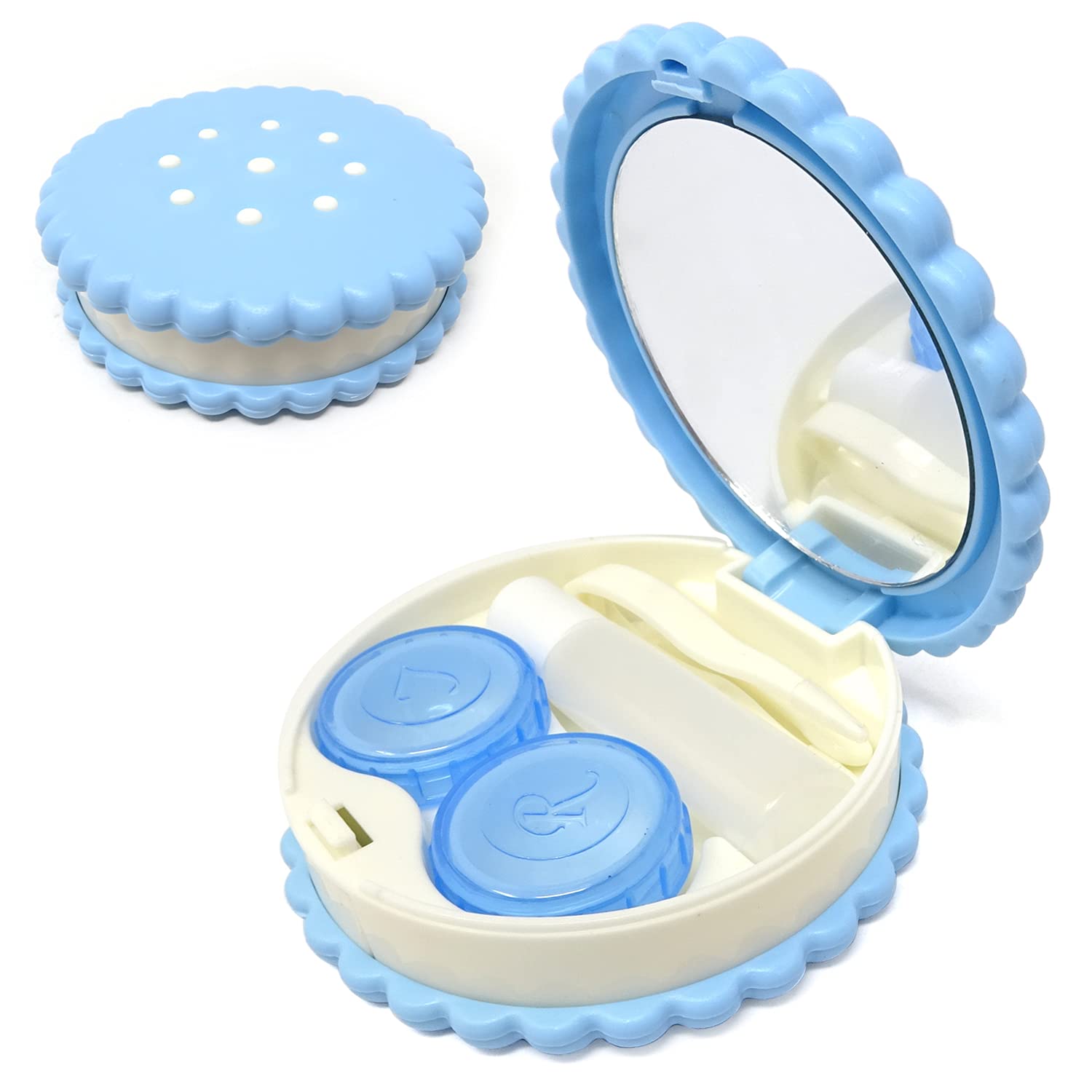 Compact travel lens case for outdoor use
